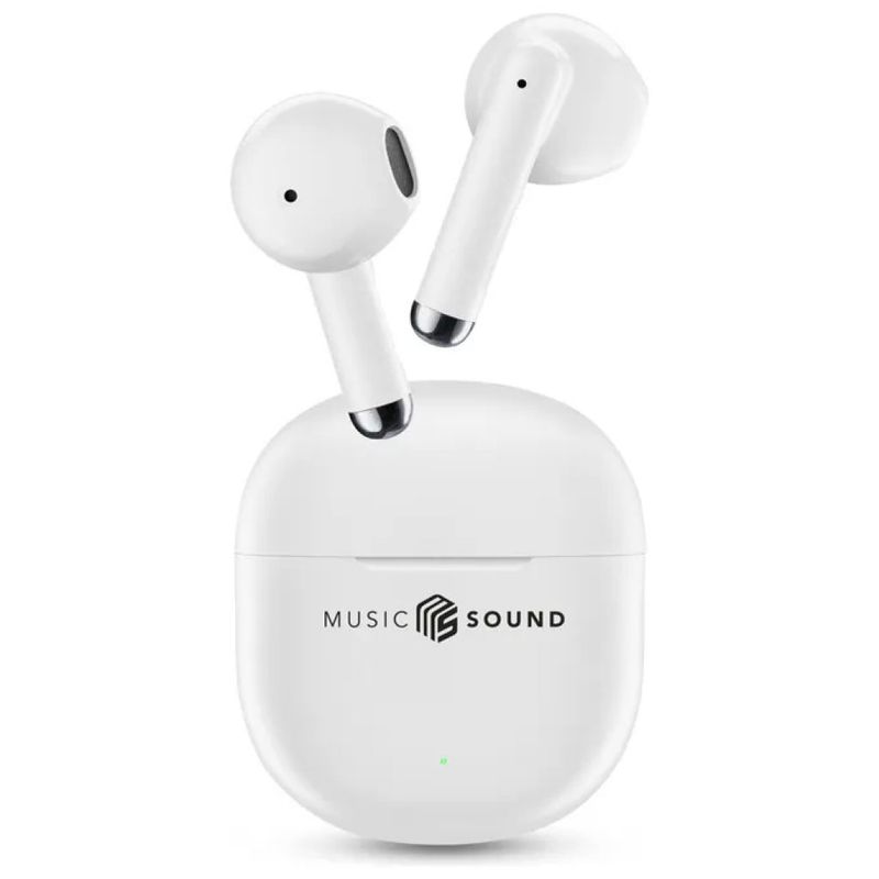 BREEZE CellularLine Breeze Auricolari Bluetooth In-Ear Touch, 20 Ore, Bianco