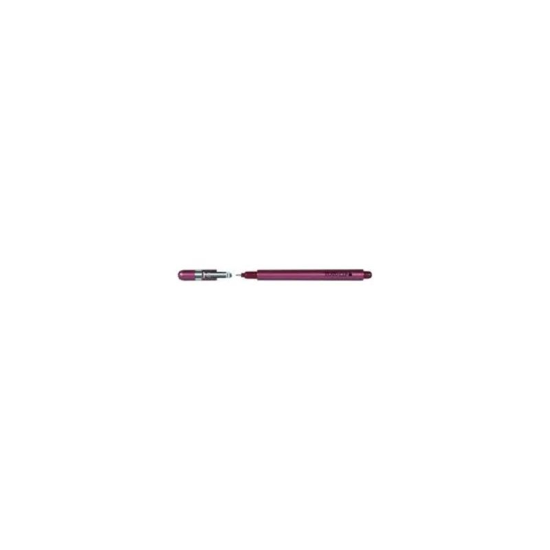 Tratto Clip – Penne rosse, confezione da 12