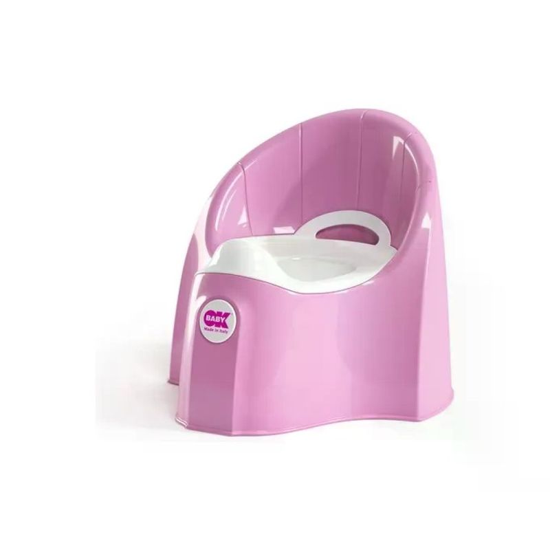 OKBABY Pasha Vasino per Bambini Rosa con Schienale Rialzato