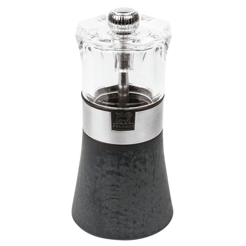 Peugeot Oslo Macinasale Grafite 12 cm in Legno e Inox