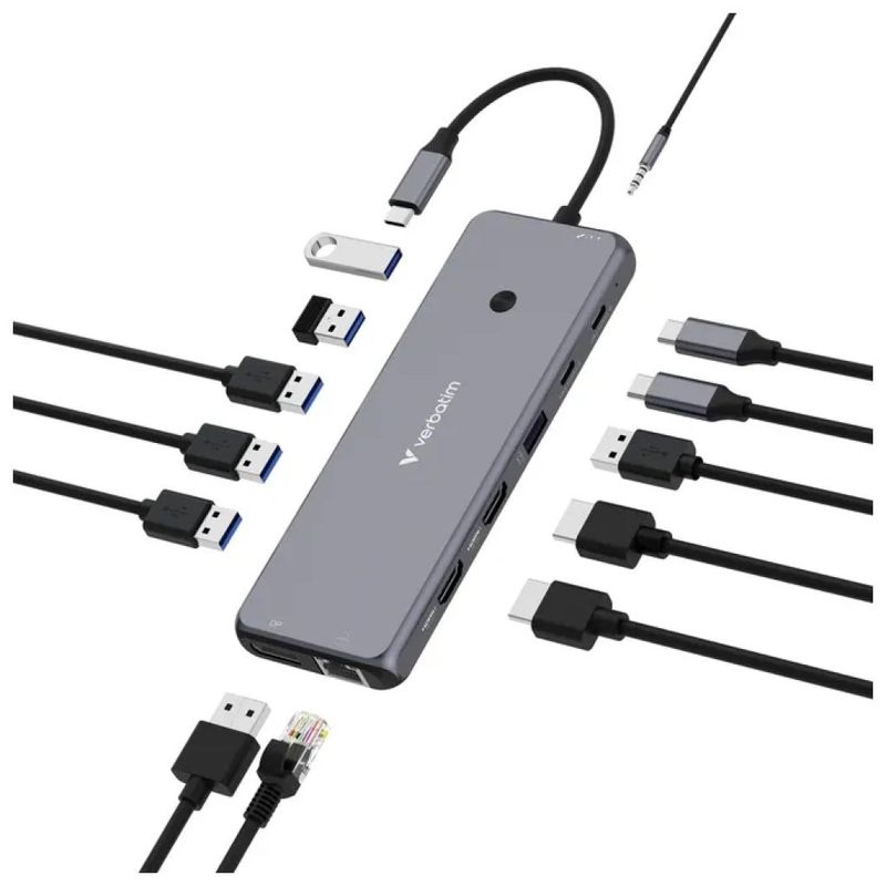Verbatim CMH-13 Hub USB-C Pro Multiporta 13 Porte