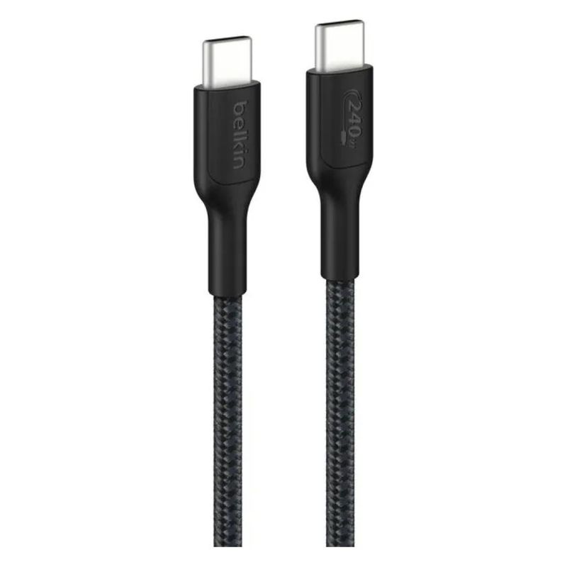 Belkin BoostCharge Pro CAB025HQ2MBK – Cavo USB-C 240 W, 2 m, nero