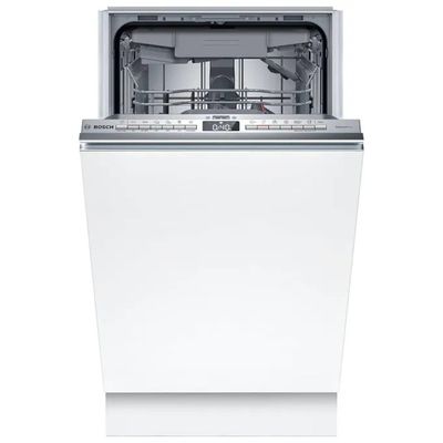 Bosch Serie 4 SPI4EMS17E Lavastoviglie da Incasso Slim, 10 Coperti, Classe B, Wi-Fi, Inox