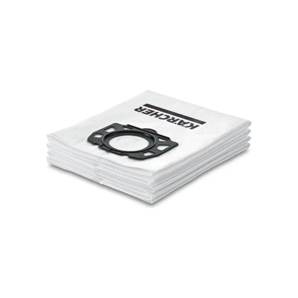 KARCHER Kärcher 2.863-006.0 Sacchetti Filtro in Vello per Aspiratori WD e MV, 4 Pezzi