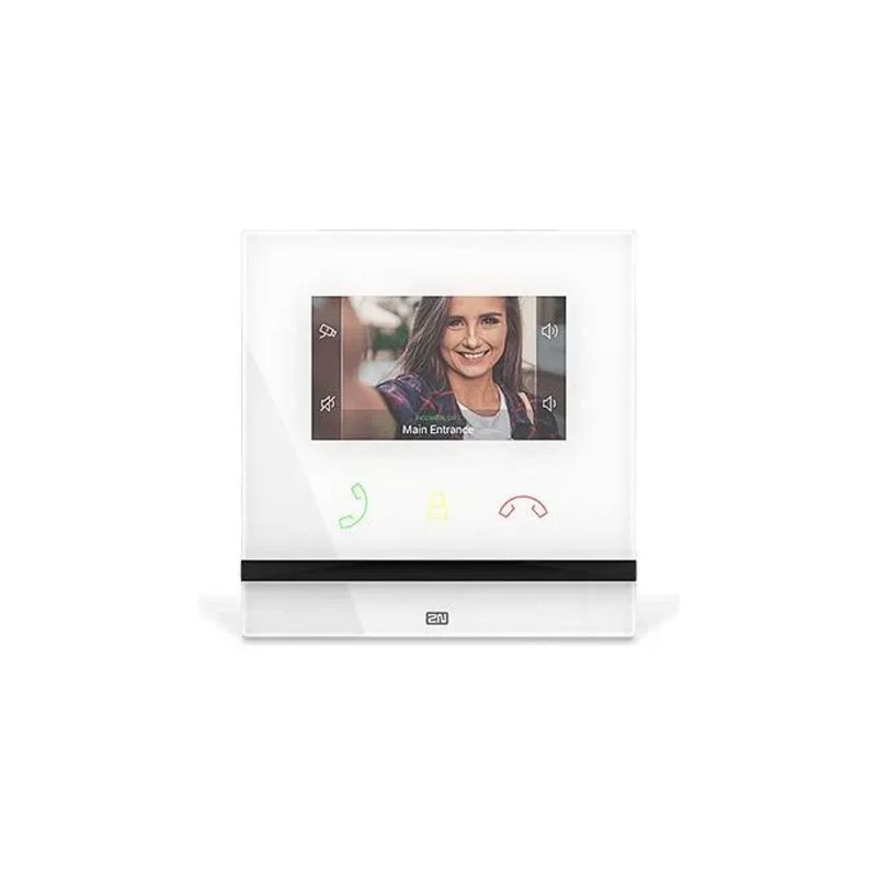 2N Indoor Compact Videocitofono IP Touchscreen 4,3” Bianco