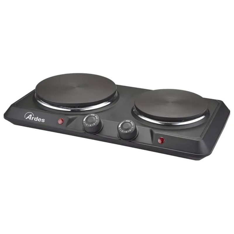 Ardes ARFOEL05 Focus Duo – Fornello elettrico a 2 piastre, 2500 W Ardes ARFOEL05 Focus Duo – Fornello elettrico a 2 piastre, 2500 W