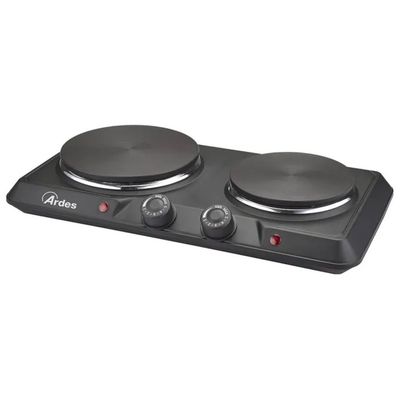Ardes ARFOEL05 Focus Duo – Fornello Elettrico Doppio 2500 W
