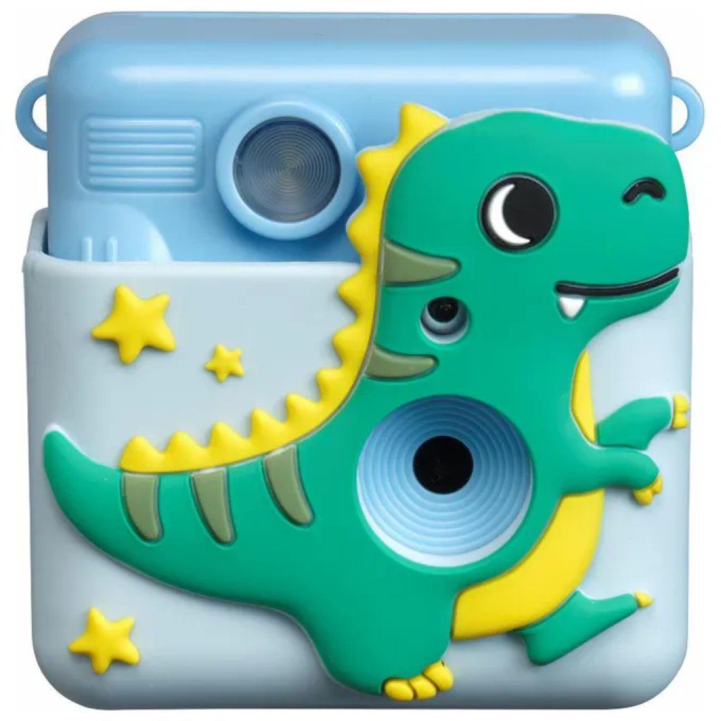 Denver KPC-1363BU Fotocamera per Bambini Blu, 20 MP, Full HD 1080p e Stampa Termica
