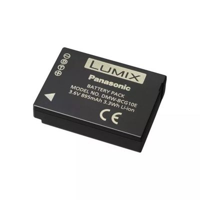 PANASONIC Batteria originale Panasonic DMW-BCG10E per fotocamera Lumix, 895 mAh