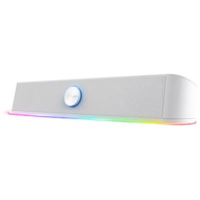 Trust GXT 619W Thorne Soundbar PC 2.0 Bianca con RGB Trust GXT 619W Thorne Soundbar PC 2.0 Bianca con RGB