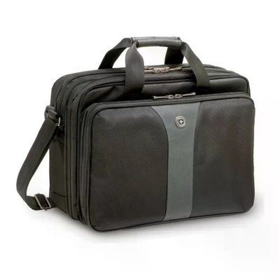 Wenger SwissGear Legacy 16 – Valigetta per Laptop Nera e Grigia