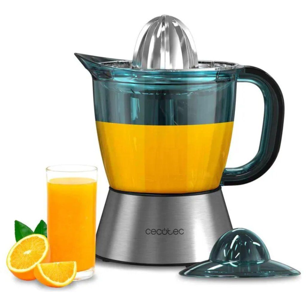 Cecotec Zitra Steel Spremiagrumi Elettrico 40 W, 1 L
