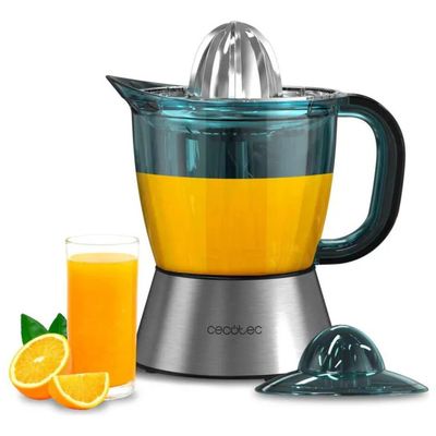 Cecotec Zitra Steel Spremiagrumi Elettrico 40 W, 1 L