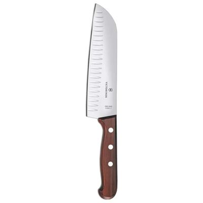 Victorinox Wood Santoku 6.8520.17G – Lama alveolata 17 cm