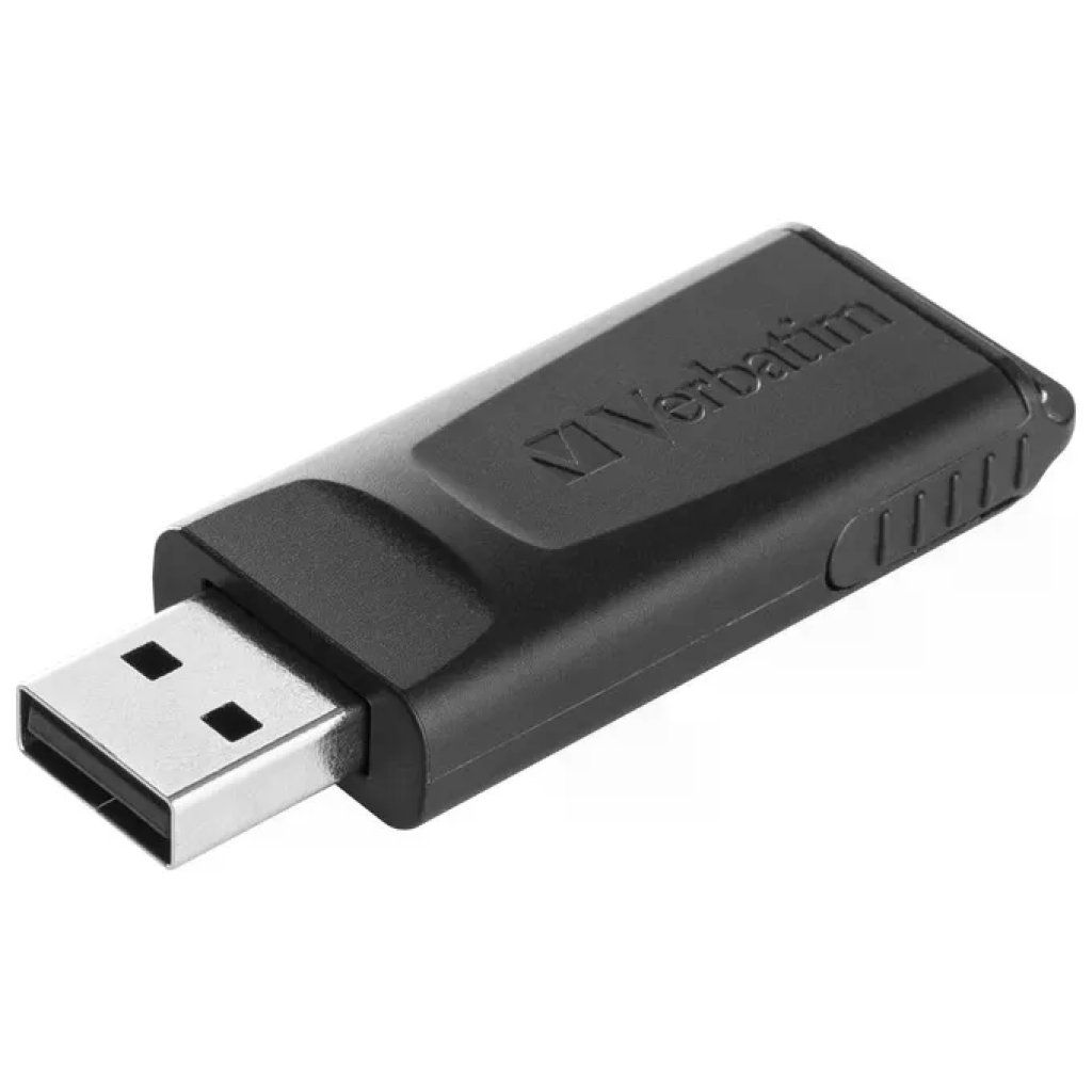 Verbatim Store 'n' Go Slider USB 2.0 da 128 GB Nero