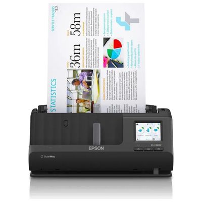 Epson Scanner Epson ES-C380W A4 con ADF, Wi-Fi e scansione fronte-retro