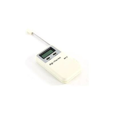 TRIX GOMMA Trix FV-7075 Termometro Alimenti Digitale con Sonda Gamma -50 a +300 °C colore Nero