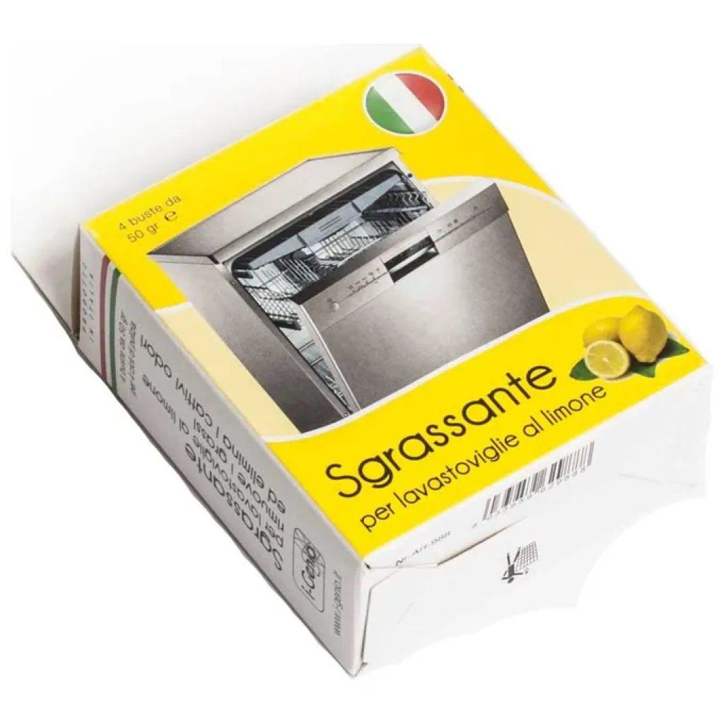 I-GENIO 988 Sgrassante in Polvere per Lavastoviglie, 4 Bustine da 55 g