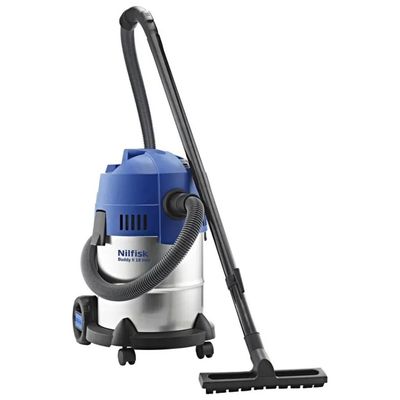 Nilfisk Buddy II 18 Inox Aspirapolvere Solidi e Liquidi 1200 W