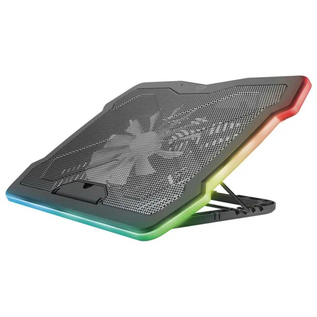Trust GXT 1126 Aura – Base di raffreddamento RGB per notebook fino a 17,3” Trust GXT 1126 Aura – Base di raffreddamento RGB per notebook fino a 17,3”