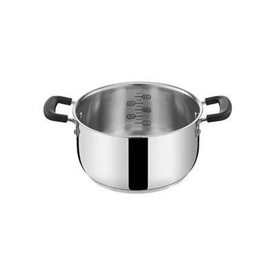 Lagostina Pratica Casseruola Fonda 22 cm in Acciaio Inox Lagostina Pratica Casseruola Fonda 22 cm in Acciaio Inox