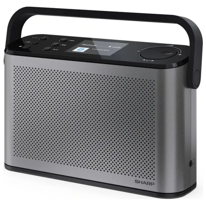 Sharp DR-P540GY Radio DAB/DAB+ portatile Bluetooth 5.3 grigio