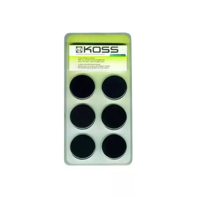 Koss 0021299158227 – Set di 6 cuscinetti auricolari in schiuma nera Koss 0021299158227 – Set di 6 cuscinetti auricolari in schiuma nera