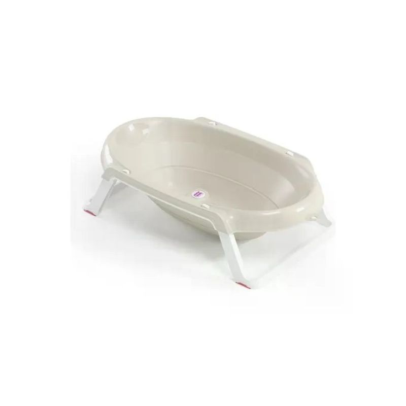 OKBABY Onda Slim – Vaschetta pieghevole per neonato, bianca