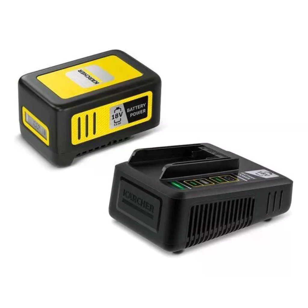 KARCHER Kärcher 2.445-063.0 Starter Kit Batteria 18 V 5 Ah e Caricabatterie