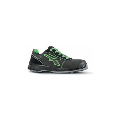 U-Power Taylor RK20016 S1PS ESD – Scarpe antinfortunistiche nere e verdi, taglia 41