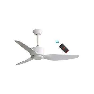 Bimar VSP1320 Ventilatore da soffitto Wi-Fi, 132 cm, motore DC e luce LED, bianco