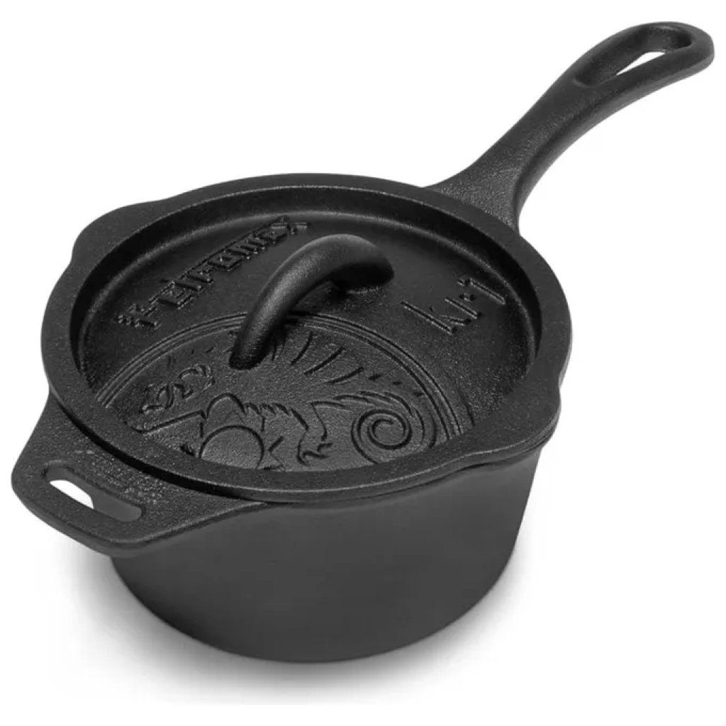 Petromax K4 Casseruola in Ghisa con Coperchio, 2,4 L Petromax K4 Casseruola in Ghisa con Coperchio, 2,4 L