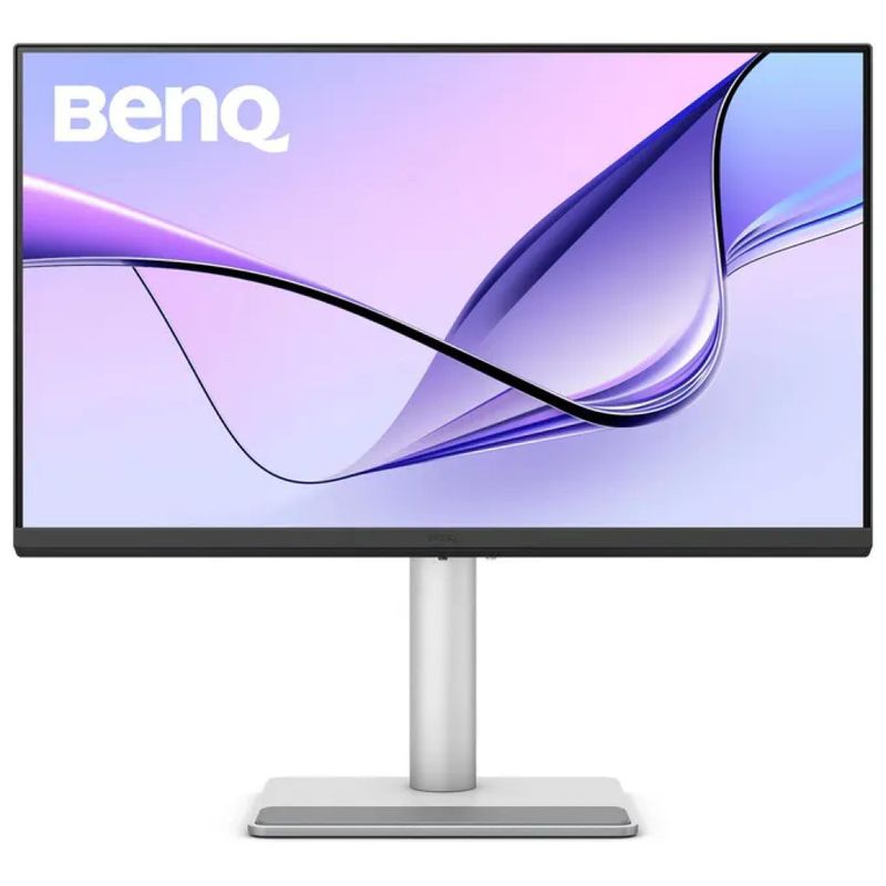 BenQ MA270UP Monitor 27" 4K UHD IPS Nano Gloss per Mac, USB-C 90 W, HDR400, Hub USB, Bianco