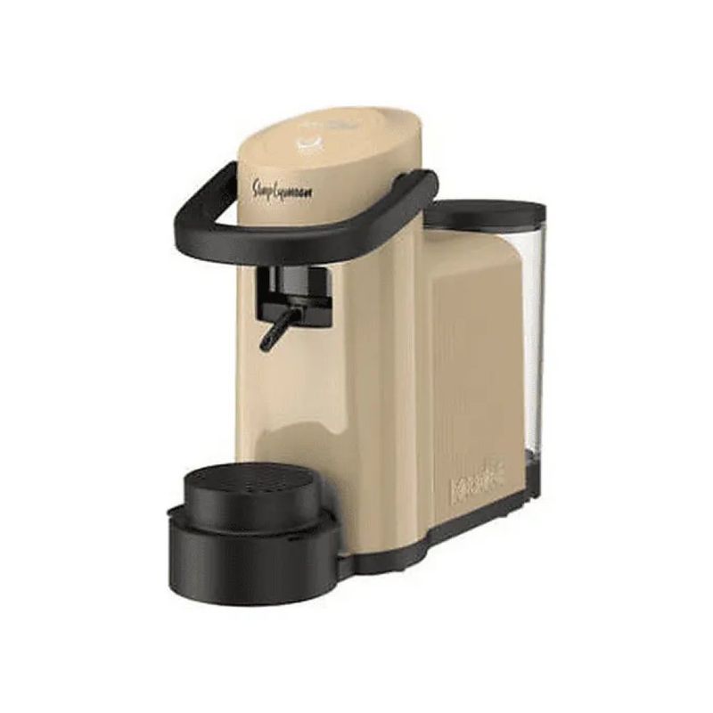 Caffè Borbone Simplymoon – Macchina da caffè a cialde ESE 44 mm, 650 W, Sabbia