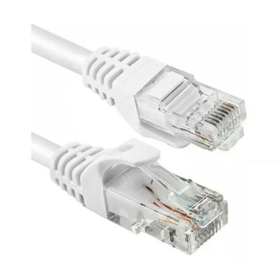 VulTech Cavo Ethernet Cat 6 UTP 5 m Bianco con RJ45