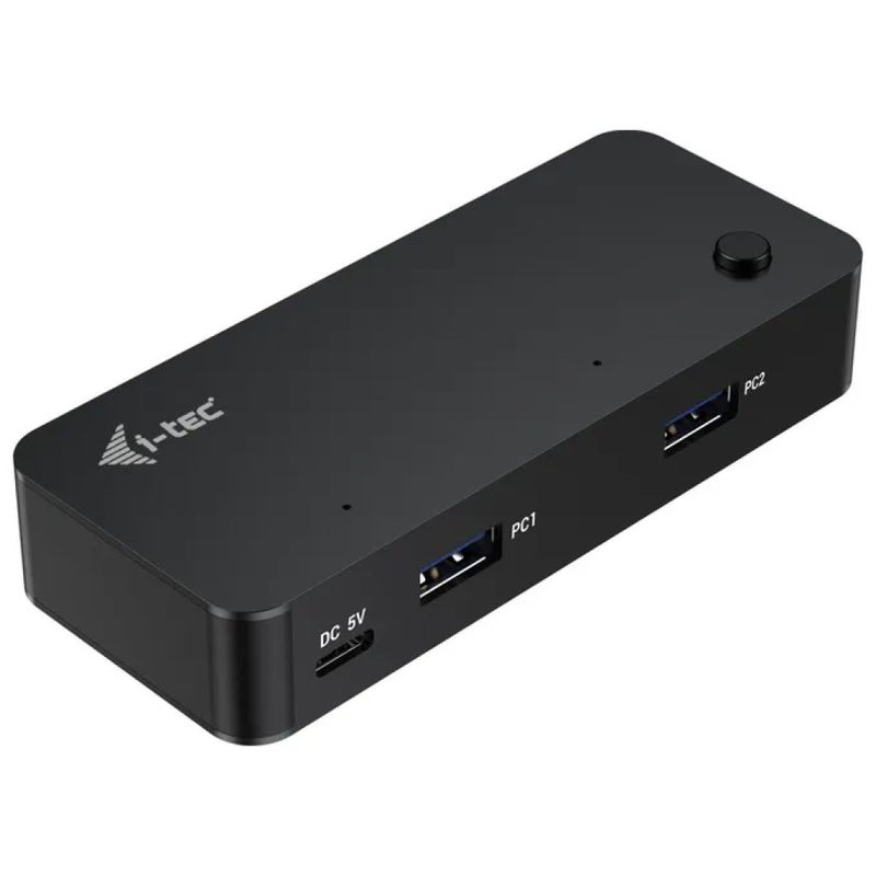 I-TEC Hub KVM USB-C e USB-A 3.0 per 2 computer