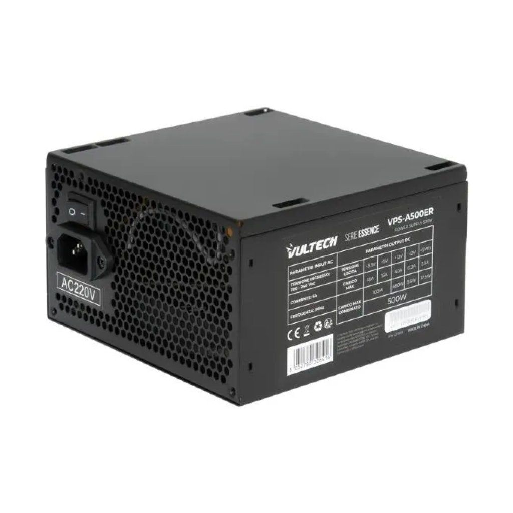 VulTech VPS-A500ER Alimentatore ATX 500W VulTech VPS-A500ER Alimentatore ATX 500W