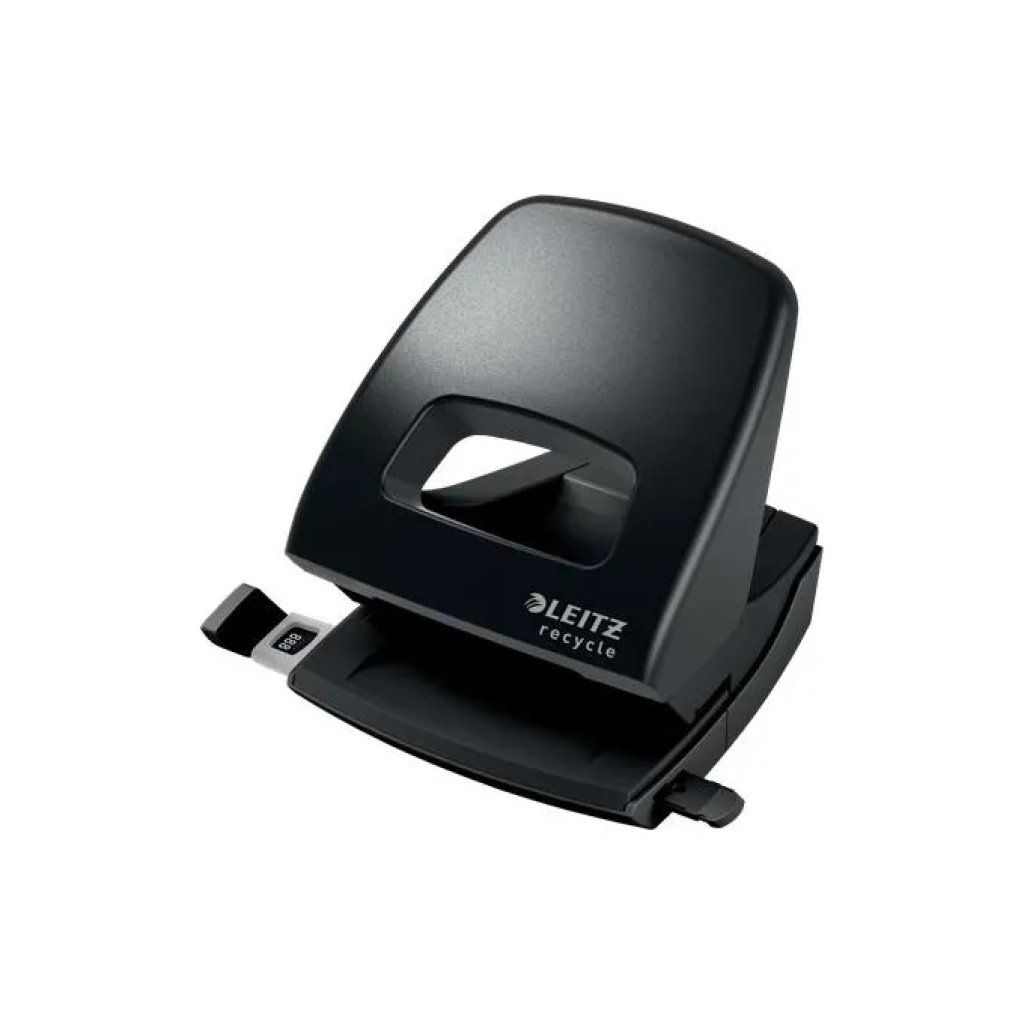 Leitz Perforatore per Carta, 30 Fogli, Nero