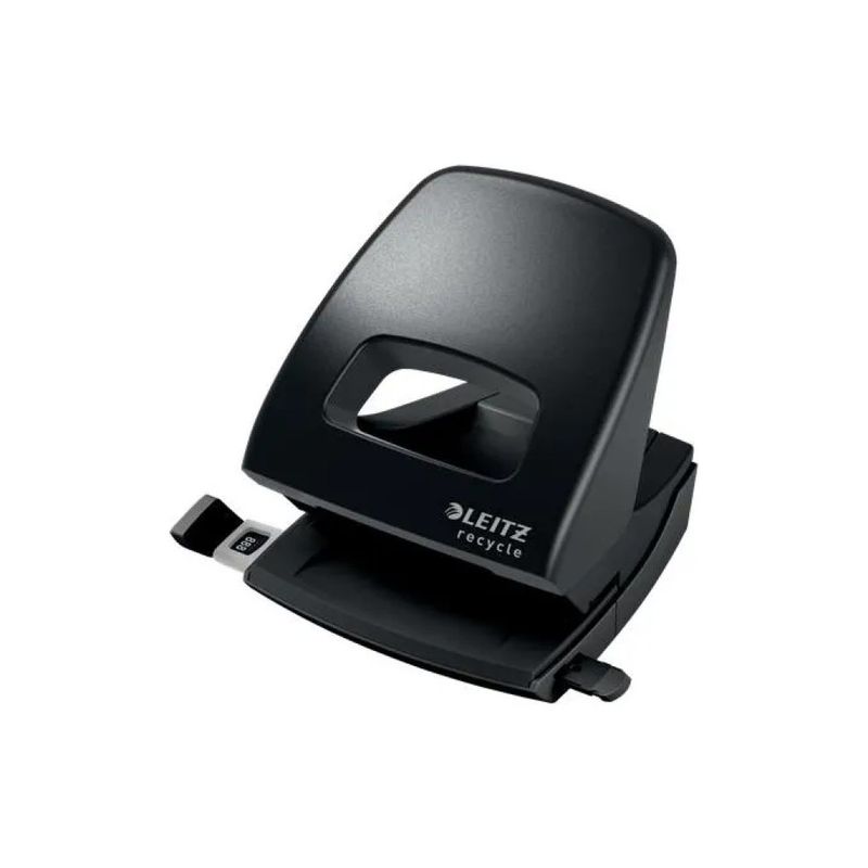 Leitz Perforatore per Carta, 30 Fogli, Nero