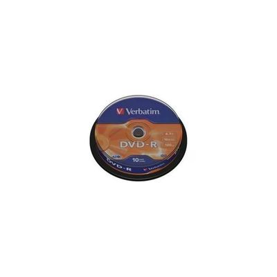 Verbatim DVD-R Matt Silver 4,7 GB – Pack da 10 Verbatim DVD-R Matt Silver 4,7 GB – Pack da 10