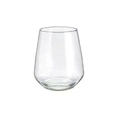 Borgonovo Contea Stemless – Set 6 Bicchieri in Vetro, 38 cl