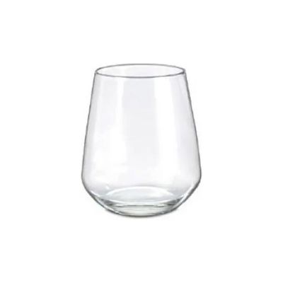 Borgonovo Contea Stemless – Set 6 bicchieri in vetro da 38 cl