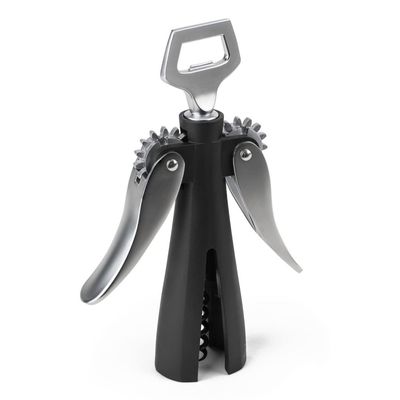 Peugeot Zamac Cavatappi a Doppia Leva con Apribottiglie, 20 cm Peugeot Zamac Cavatappi a Doppia Leva con Apribottiglie, 20 cm