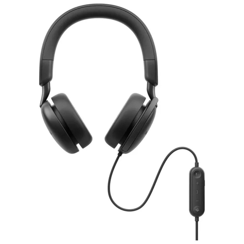 Dell WH5024-DWW cuffie cablate USB-C con ANC e microfono AI, nere
