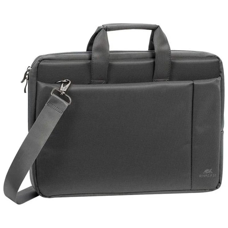 RIVACASE Central 8231 Borsa per Laptop fino a 15,6" Grigia
