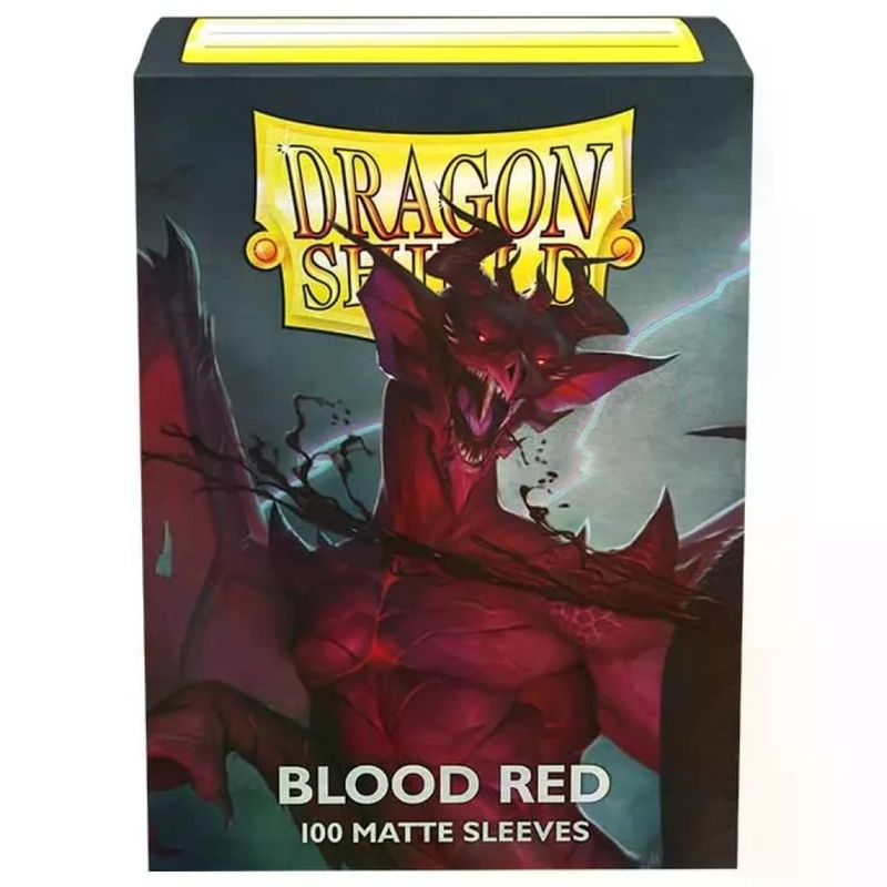 Dragon Shield Matte Blood Red – 100 Bustine Standard