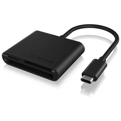 RAIDSONIC ICY BOX IB-CR301-C3 Lettore di Schede USB-C RAIDSONIC ICY BOX IB-CR301-C3 Lettore di Schede USB-C