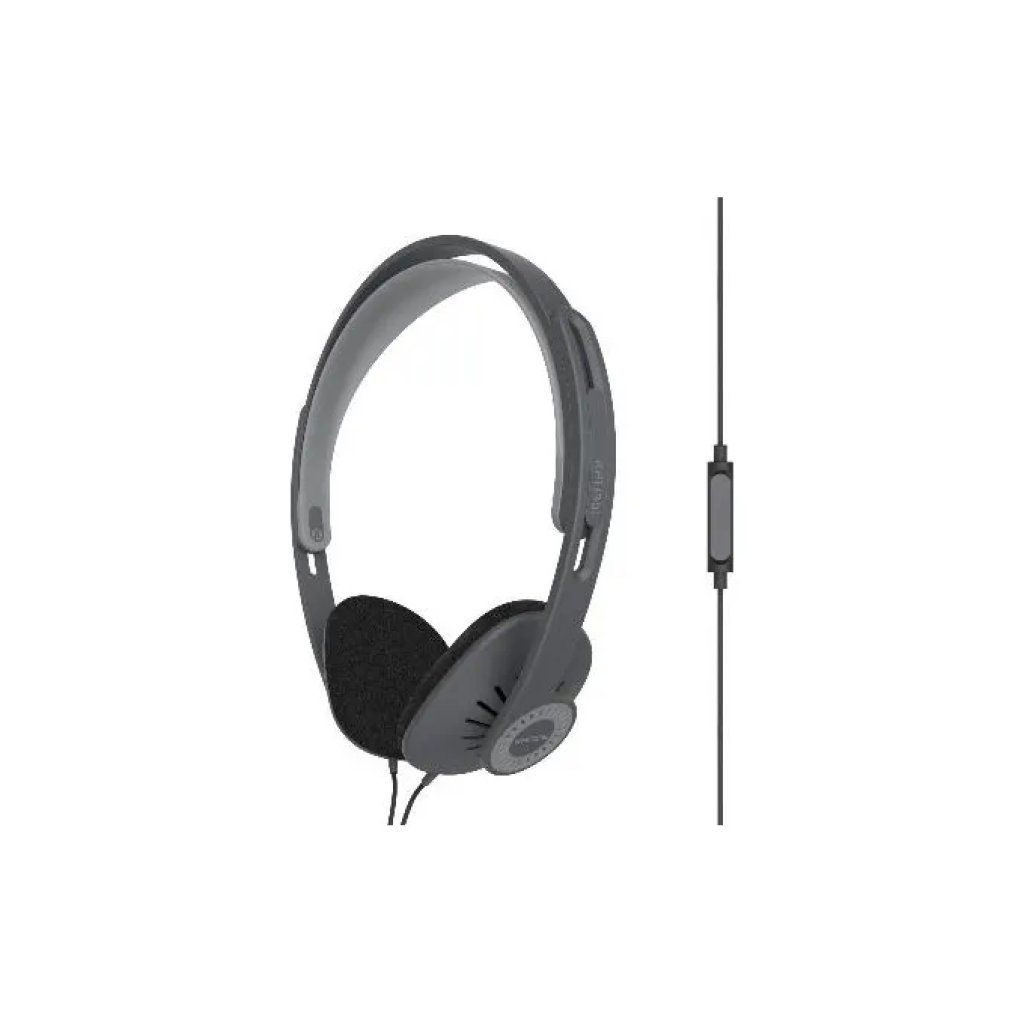 Koss KPH-30iK Cuffie On-Ear con Microfono e Telecomando, Nero