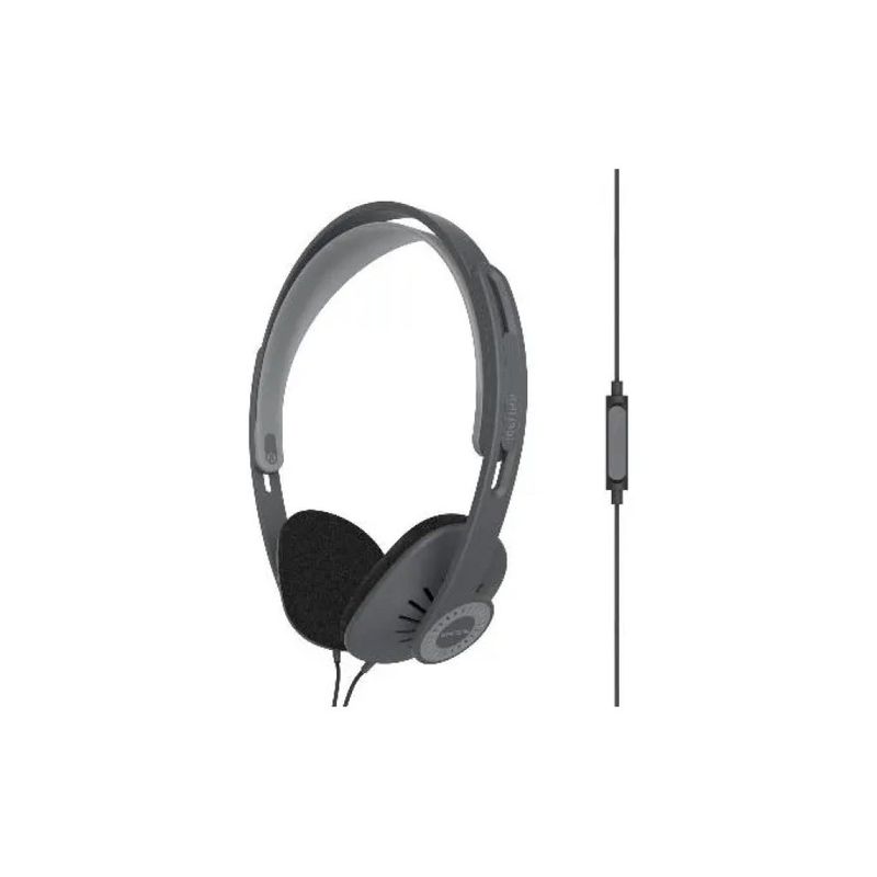 Koss KPH-30iK Cuffie On-Ear con Microfono e Telecomando, Nero