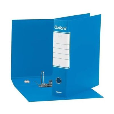 Esselte Oxford G85 – Confezione da 6 registratori azzurri